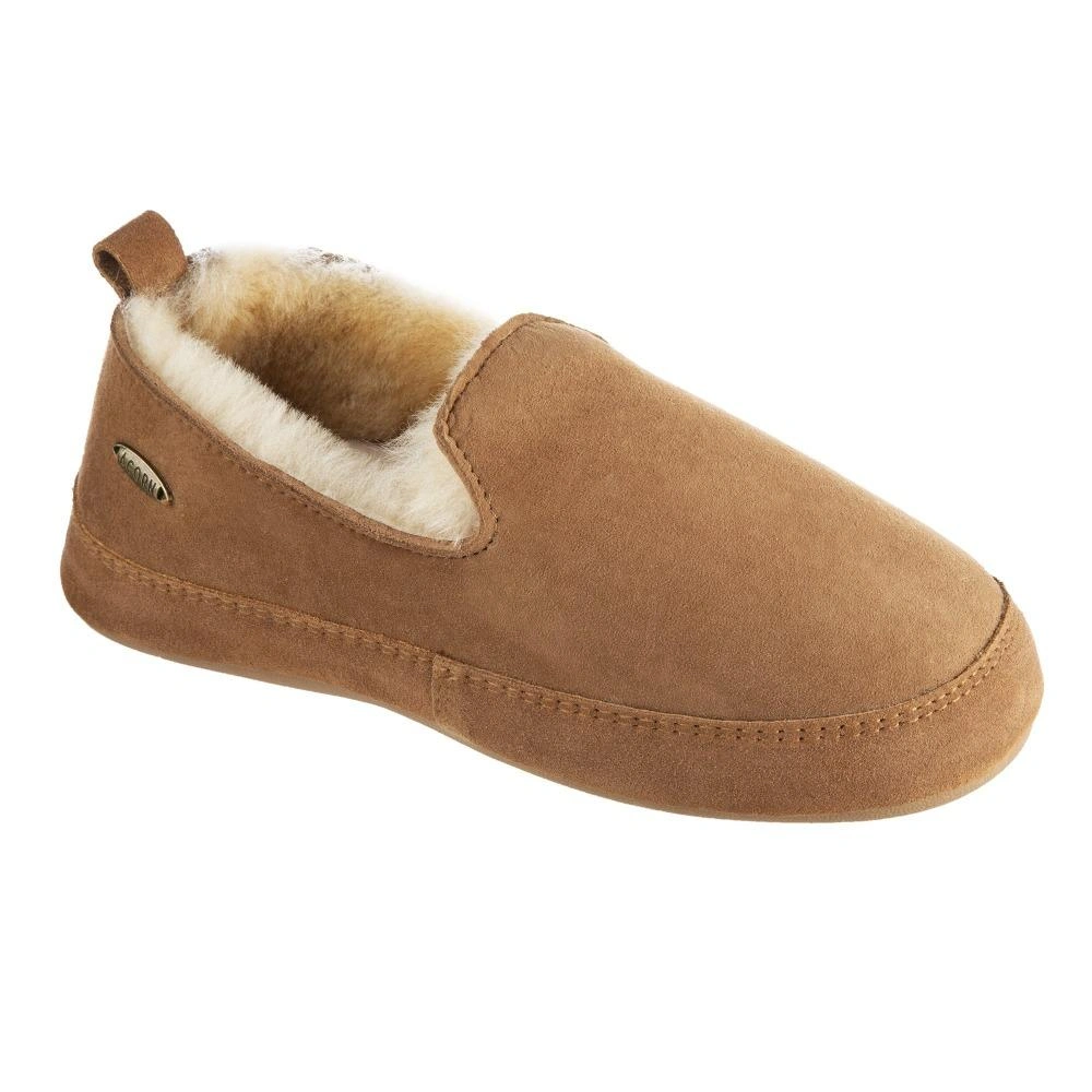 Oveja Acorn: Zapatilla Loafer de Mujer, Suave Piel de Cordero, Comodidad Absoluta, ¡Cálzate el Confort!